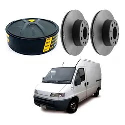  Disco Freio Dianteiro Jumper Aro 15 2.8 2000 A 2009
