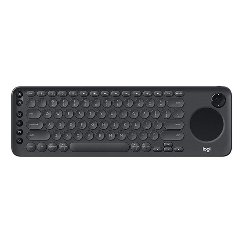 Teclado bluetooth Logitech K600 QWERTY español color negro