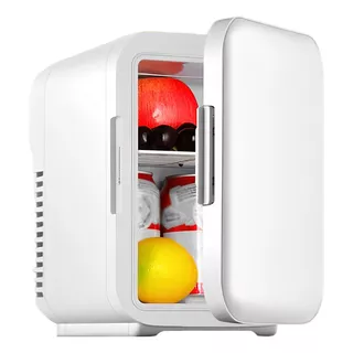 Mini Refrigerador Pequeño Portátil Frigrobar 7l Blanco