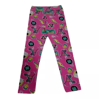 Calça Legging Infantil Roupa De Menina Tamanho  10-14-16