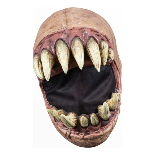 Máscara Monster Mouth: Creature Halloween 26888 Color Crema