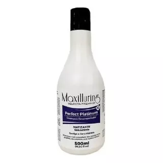  Shampoo Desamarelador Matizante Maxilluring 500ml