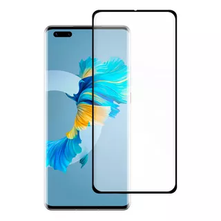 Mica Full Glue Cristal Curva Para Huawei Mate 40 Pro