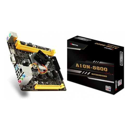 Mother Board Biostar A10n-8800e Amd Athlon Fx-8800p Hdm /vc 