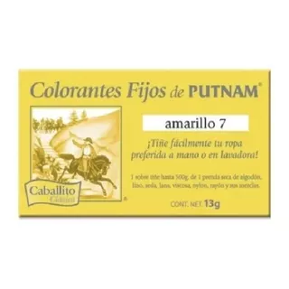 Pintura Para Ropa Putnam Colorante El Caballito