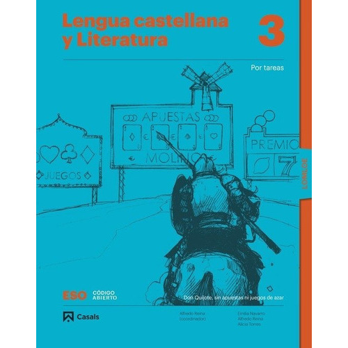 Lengua Castellana Y Literatura Por Tareas 3 Eso Lomloe, De Aa.vv. Editorial Casals, Tapa Blanda En Español
