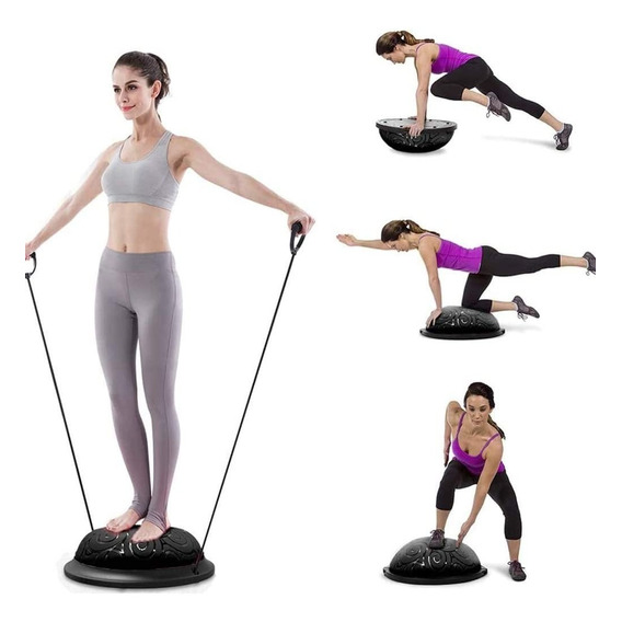 Bosu Semiesférica De Equilibrio Mas Inflador Mas Ligas