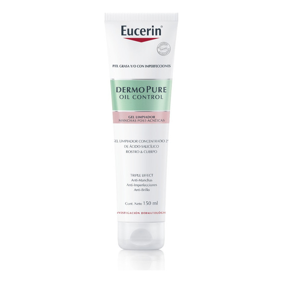 Eucerin Dermopure Gel Limpiador Concentrado 150ml