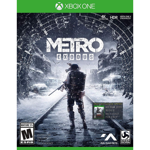 Metro Exodus  Standard Edition Deep Silver Xbox One Físico