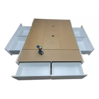 Cama Box Base Somier Cajones Y Baulera 1.60 X 1.9/2