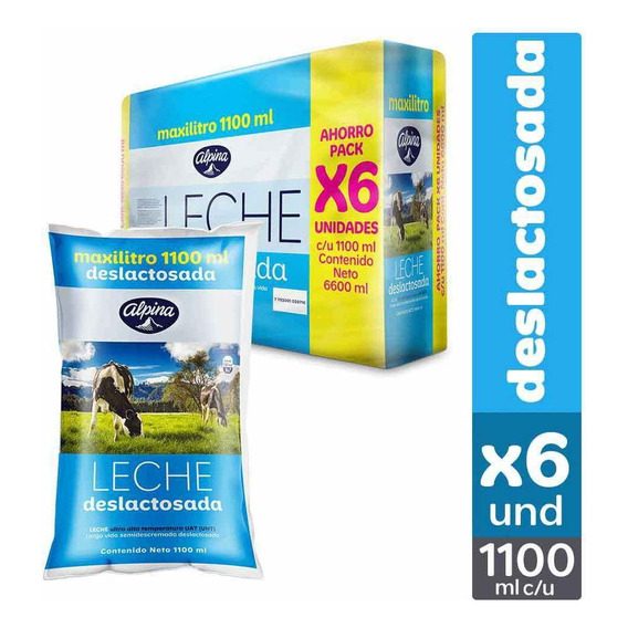 Mpl X6 Und Leche Desl Bol 1.1l