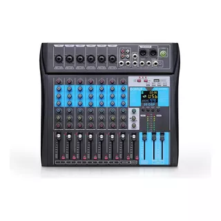 Consola Pasiva 8 Canales 99 Dsp Usb, Bluetooth, Mp3, Rec, Pc