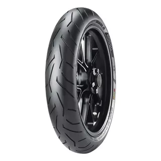 Cubierta Delantero Para Moto Pirelli Supersport Diablo Rosso Ii Sin Cámara De 120/70 Zr17 W 58 X 1 Unidad