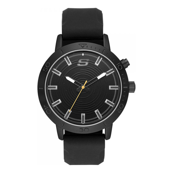 Reloj Para Unisex Skechers Dunfield Sr5140 Negro