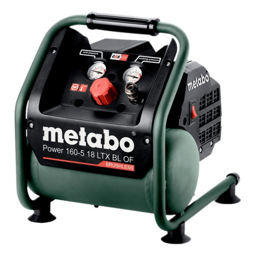 Compresor Aire 18v 8bar 116psi Metabo Power 160-5 18 Ltx Bl