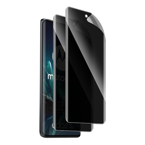 2 Pack Privacidad Hydrogel Screen Mica For Moto Edge 40 Neo