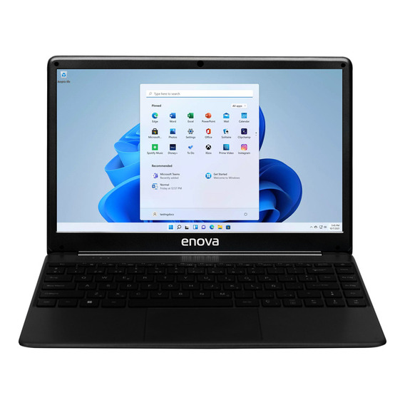Notebook Enova Intel Core I3 11va Gen Windows 11 480 Gb Cta Color Negro
