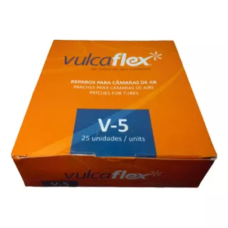 Vulcaflex V5 Remendo A Frio 100mm Cx 25pçs
