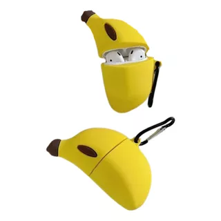 Funda Carcasa Case Para Auriculares AirPods Banana - Laian