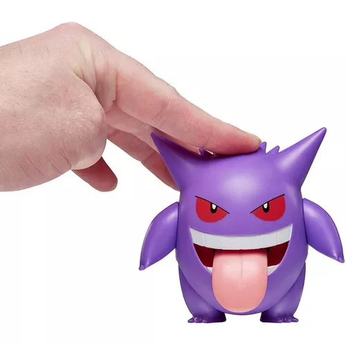 Mini Figura Colecionável – Pokémon – Gengar – Roxo – Sunny