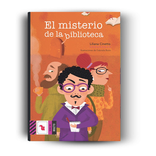EL MISTERIO DE LA BIBLIOTECA, de Liliana Cinetto. Editorial AZ Editora, tapa blanda en español, 2023