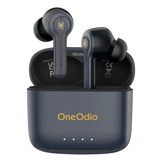 Auriculares Inalámbricos Bluetooth In-ear Oneodio F1 Tws Color Gris