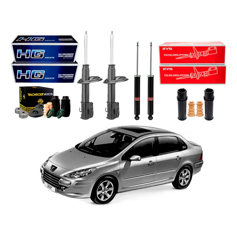 Kit Amortecedor Dianteiro Traseiro 307 Sedan 2.0 2006 A 2012