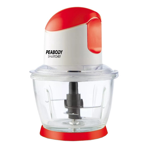 Multiprocesadora Peabody PE-CP850 500W roja