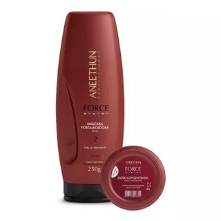 Aneethun Force System Mascara 250g + Dose Concentrada 2prod 