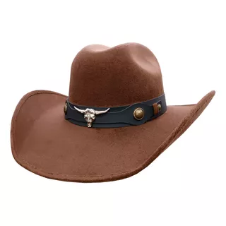 Sombrero Unisex Texana Cowboy Chihuahua Gamuza Taurino