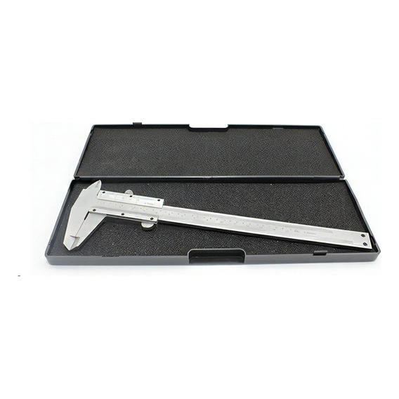 Calibre acero inox. Labor 150 X 0.05mm Estuche Caja Plastica