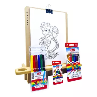 Simple Kit Arte Niños Set Infantil + H. Pintar Disney