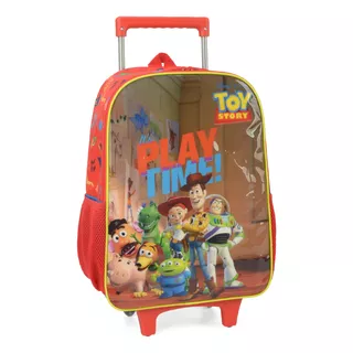 Mochila Escolar Rodinhas Infantil Toy Story Disney Ic37582ty