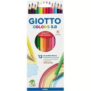Lapices Giotto Colors 3.0 X 12 Colores