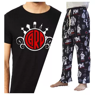 Conjunto Pijama River Remera Pantalón Diseños Varios