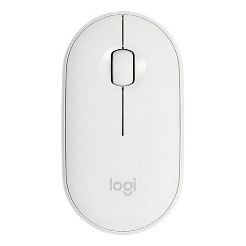 Mouse Logitech Pebble M350 Wireless/bluetooth White Color Blanco crudo