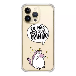 Capinha Compativel Modelos iPhone Não Pedi Opinião 1236