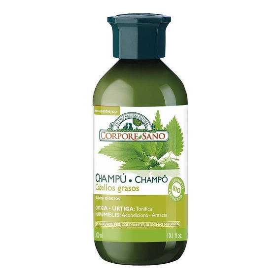 Corpore Sano Shampoo Cabello Graso  Bio Certificado 300 Ml