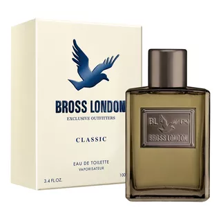  Bross London Classic Perfume Hombre Edt X 100 Ml