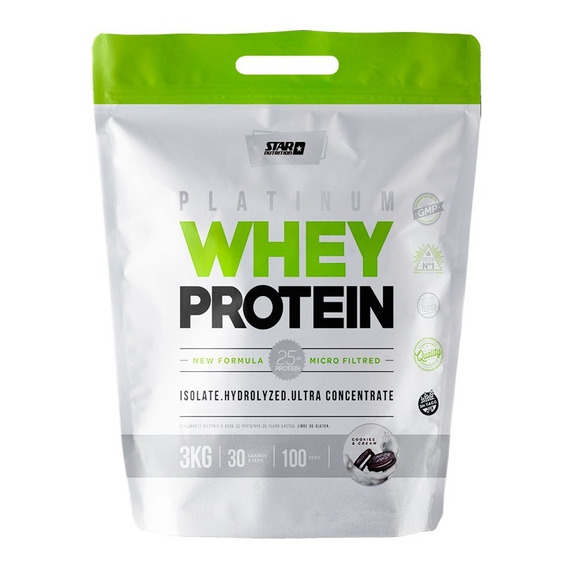 Whey Protein 3 Kg Star Nutrition Proteina De Suero