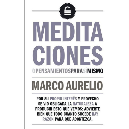 Libro: Meditaciones / Marco Aurelio
