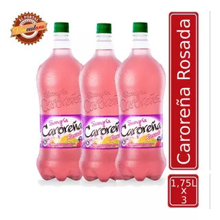 Sangria Caroreña Rosada  X 3 - mL a $30