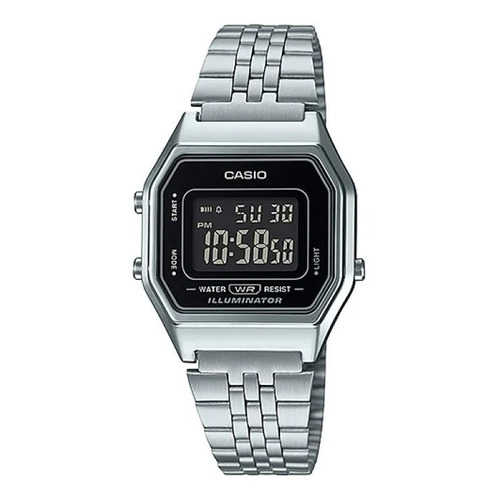 Reloj Casio Original Dama Modelo La680wa-1b Local Granimp