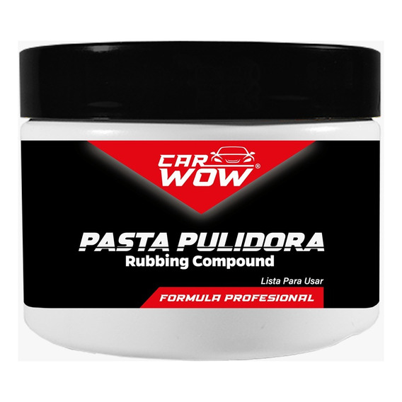 Pasta Pulidora Rubbing Blanca 320 Gr Car Wow