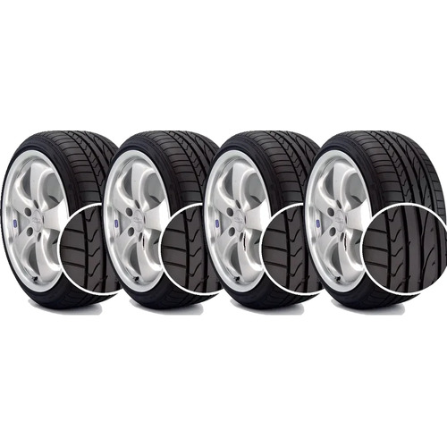 Kit de 4 neumáticos Bridgestone Potenza RE050A RFT 215/40R18 85Y  * POTENZA RE050 A RFT 215/40R18 Run Flat 85 Y
