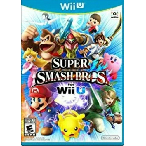 Super Smash Bros Wii U Nintendo Físico