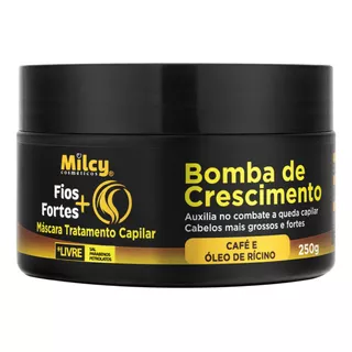 Mascara Capilar Bomba Crescimento Fios Fortes Milcy 250g