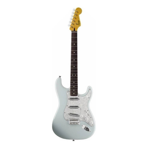 Guitarra eléctrica Squier by Fender Vintage Modified Surf Stratocaster de tilo sonic blue poliéster con diapasón de palo de rosa