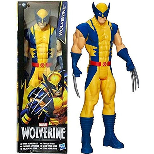 Marvel Titan Hero Series Wolverine Figura De Accion De 12 P
