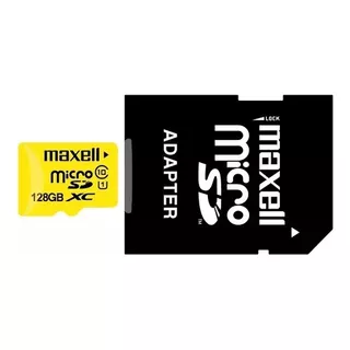 Memoria Micro Sd 128gb Maxell Clase 10 Celular Tablet Camara